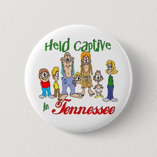 Gehaltener Gefangener in Tennessee Button