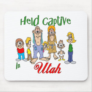 Gehaltener Gefangener in Utah Mousepad