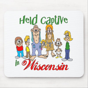Gehaltener Gefangener in Wisconsin Mousepad