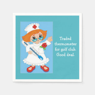 Gehandelter Thermometer für Golfclub - gutes Serviette