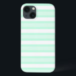 Gehäuse Aqua Stripe iPad Mini Case-Mate iPhone Hülle<br><div class="desc">Einfaches,  stilvolles Design mit hübschen pastellfarbenen Streifen in zwei Blau- und Weiß-Tönen. Ein individuell anpassbares Design für Sie,  um mit Ihrem eigenen Text,  Bildern und Ideen zu personalisieren. Ein originales digitales Kunstbild von QuirkyChic.</div>