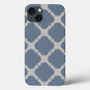 Gehäuse aus Großbuchstaben, blau-grau, Case-Mate-i Case-Mate iPhone Hülle