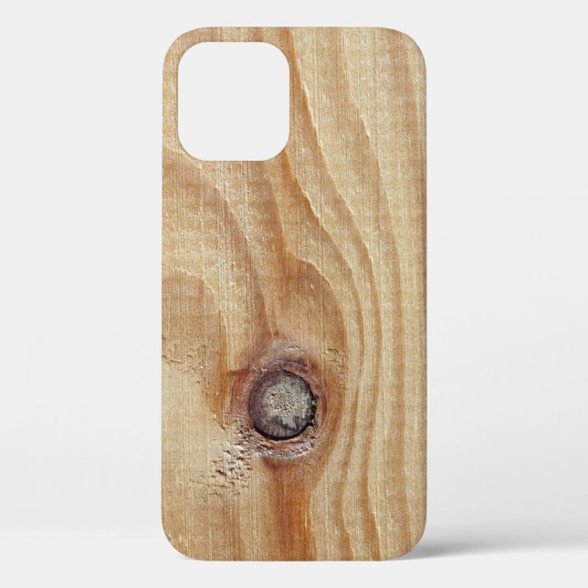 Gehäuse aus hellem Holz Case-Mate iPhone Hülle (Rückseite)