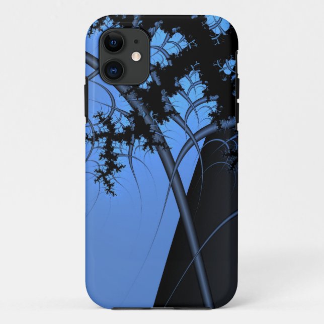 Gehäuse aus Leder und Silber Case-Mate iPhone Hülle (Rückseite)