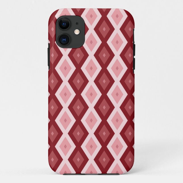 Gehäuse aus rotem Diamant Case-Mate iPhone Hülle (Rückseite)