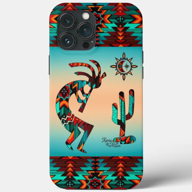 Gehäuse des Southwest Kokopelli iPhone Case-Mate iPhone Hülle (Rückseite)