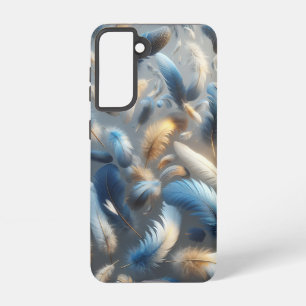 Gehäuse-Design mit Floating Feather Collection Samsung Galaxy Hülle