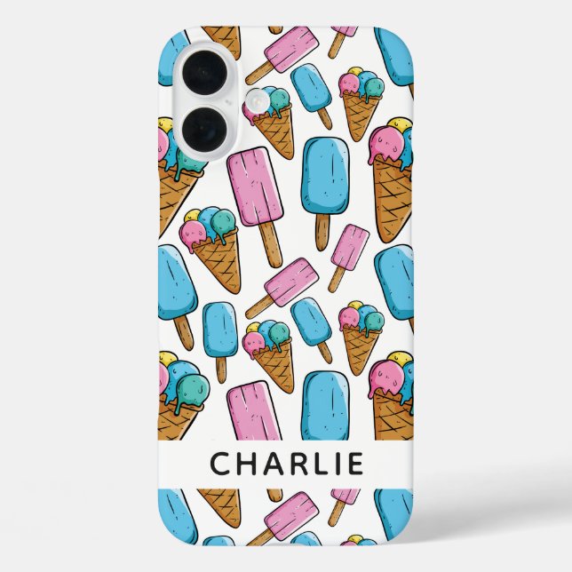 Gehäuse für das Ice Cream Pattern individuelle Nam Case-Mate iPhone Hülle (Rückseite)
