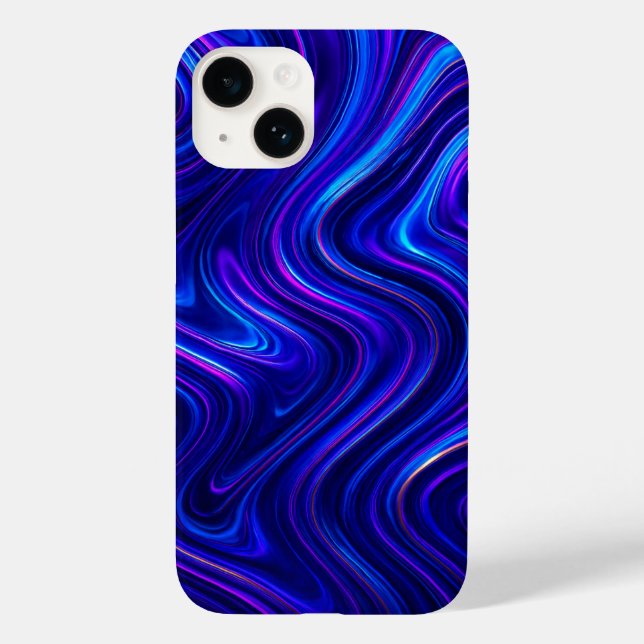 Gehäuse für flüssiges Marble-Kaskade für iPhone -  Case-Mate iPhone Hülle (Rückseite)