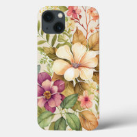 Gehäuse für helle Blumenbilder mit iPhone-Gehäuse