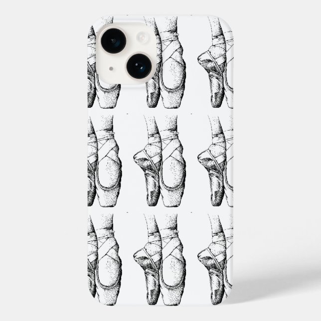 Gehäuse für iPhone-Case für Black & White Ballet Case-Mate iPhone Hülle (Rückseite)
