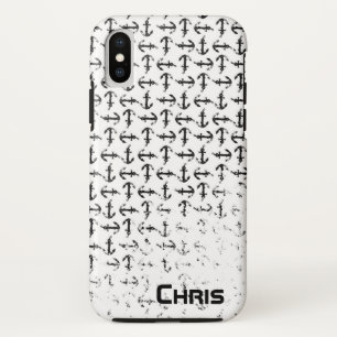 Gehäuse für schwarz-weiße Mobiltelefone Case-Mate iPhone Hülle