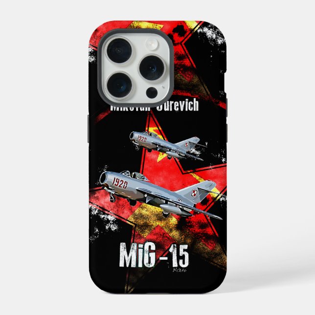 Gehäuse Mig15 iPhone Hülle (Rückseite)
