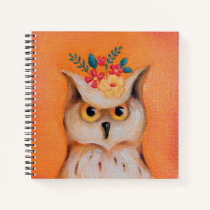 Gehäuse und Blume-Hardcover-Notebook Notizbuch