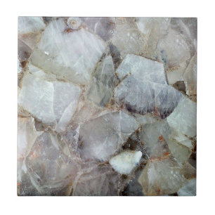 Gehäuse Weißes Quarzglas Druckstütze Fliese