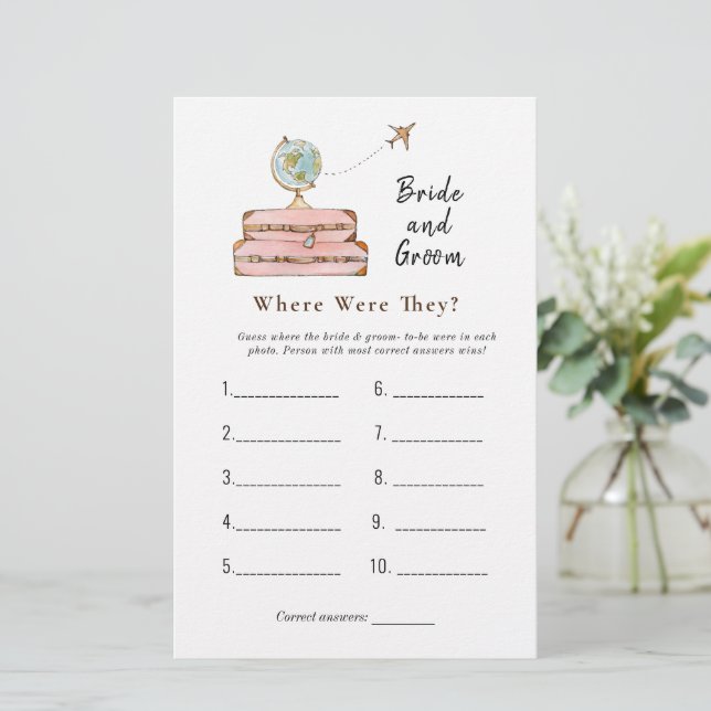 Gehäuse "Wo waren sie?" Brautparty (Stehend Vorderseite)