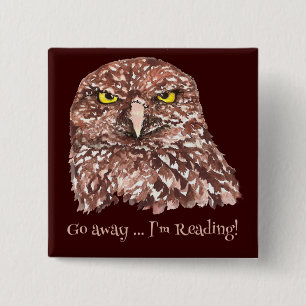 , Gehe ich lese Spaß-Zitat für Buchliebhaber weg Button