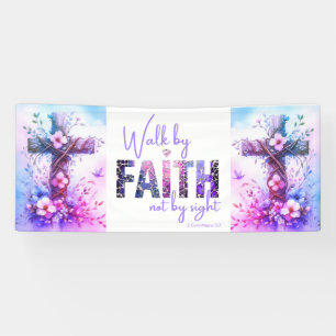 Gehe im Glauben Banner