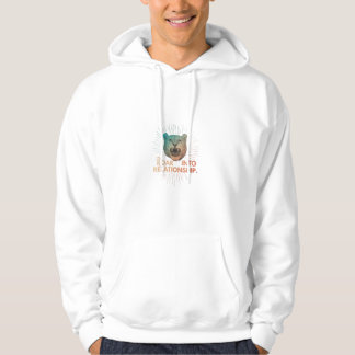 Gehe in die Beziehung. Hoodie
