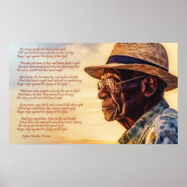 Gehe nicht sanft in diese gute Nacht Poster