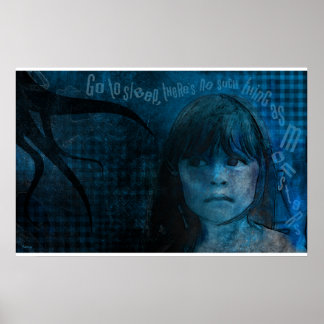 Gehe schlafend poster