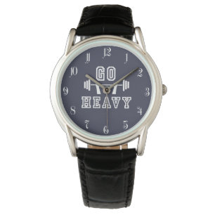 Gehe schwer armbanduhr