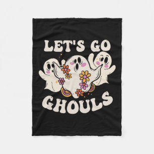 Gehe zu Ghouls-Kostüm Halloween-Kürbis-Geist Fleecedecke