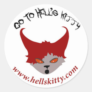 Gehe zu Hell's Kitty Sticker