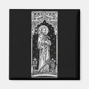 Gehe zu Josef St. Josef dem Arbeiter Vintage Katho Magnet
