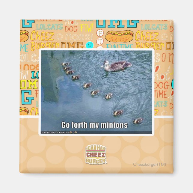 Gehe zu meinen Lakaien Magnet (Vorne)