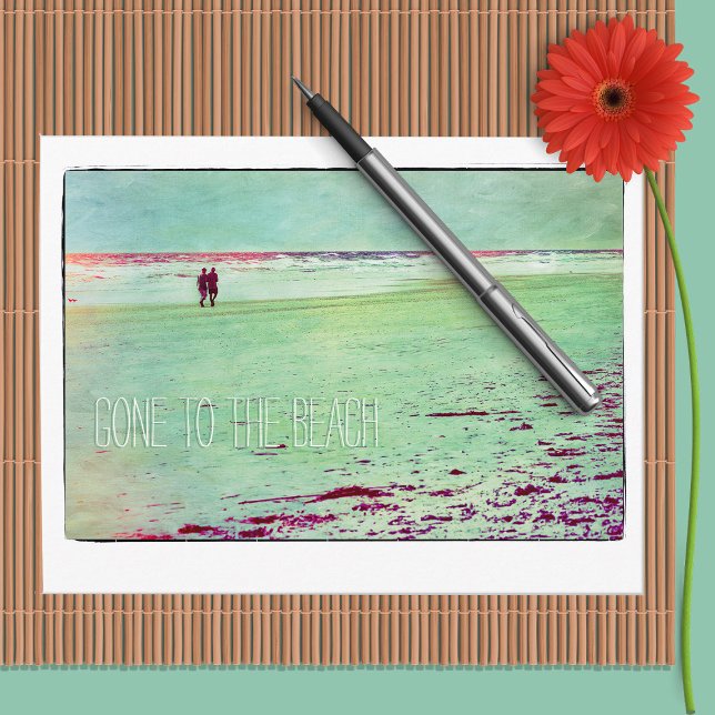 Gehe zum Strand! Änderung der Postkarten (Von Creator hochgeladen)