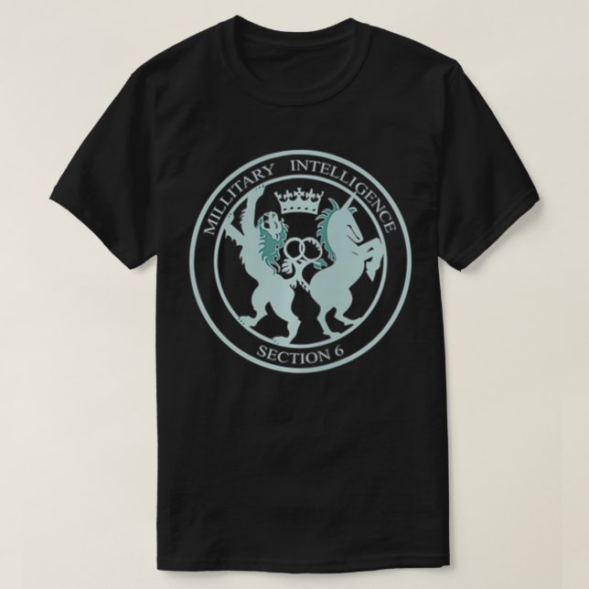 Geheimdienst SIS6 UK Spy Agency T-Shirt (Design vorne)