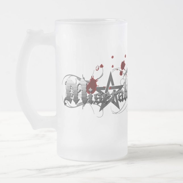 Geheime EISIGE TASSE!!! Mattglas Bierglas (Links)