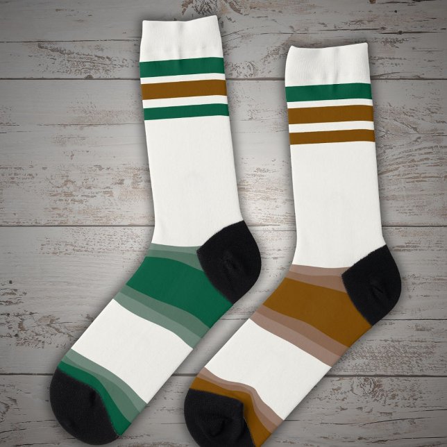 Geheime, irreführende Socken braun grün (Von Creator hochgeladen)