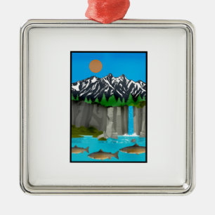 GEHEIME KLEINE STELLEN ORNAMENT AUS METALL