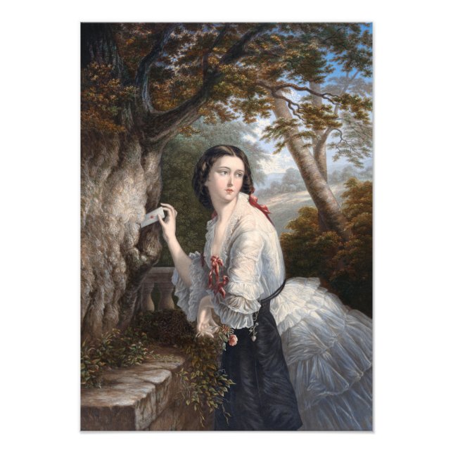 Geheime Korrespondenz: Mädcheninformation zu Verbo Fotodruck (Vorne)