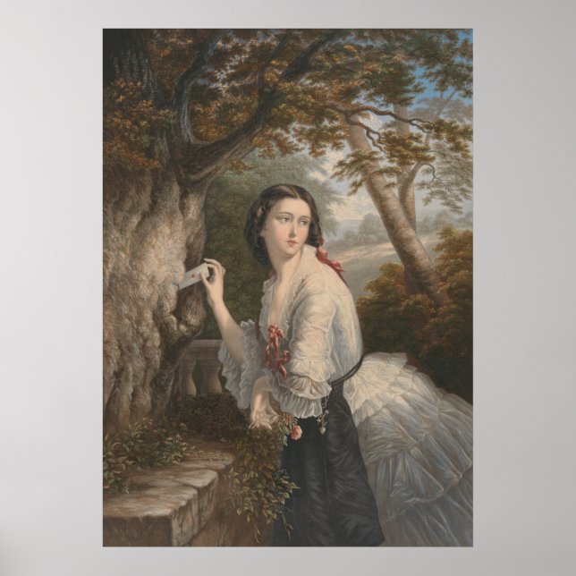 Geheime Korrespondenz: Mädcheninformation zu Verbo Poster (Vorne)