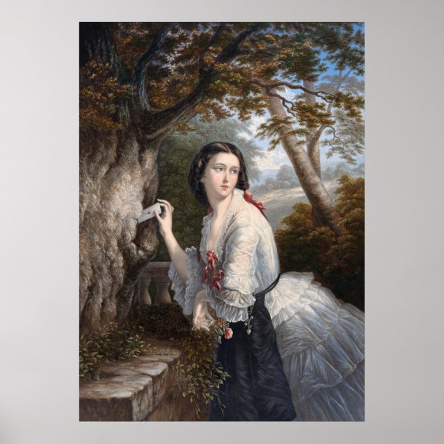 Geheime Korrespondenz: Mädcheninformation zu Verbo Poster (Vorne)