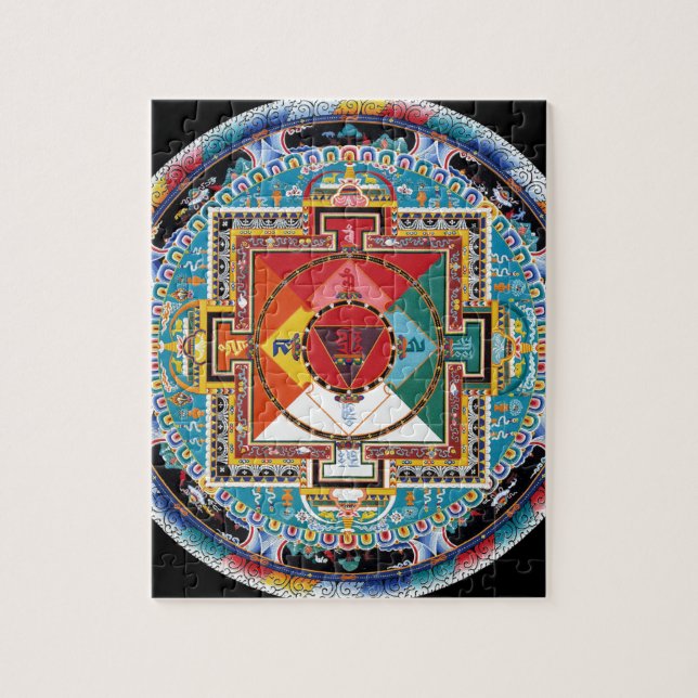 GEHEIME LEUCHTENDE MANDALA PUZZLE (Vertikal)
