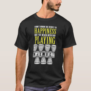 Geheime Liebe Djembe trommeln Afrikanisch d T-Shirt