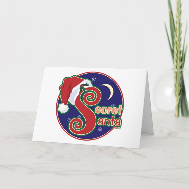 Geheime Sankt Feiertagskarte (Vorderseite)