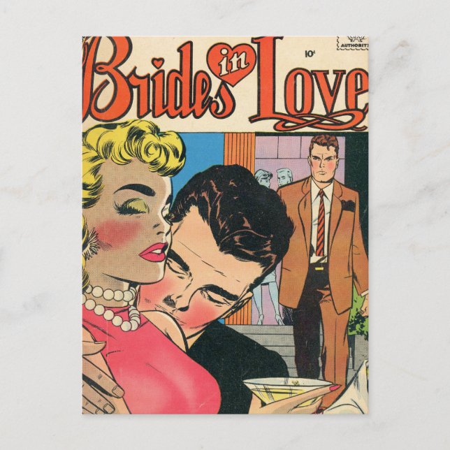 geheime Sitzung Postkarte (Vorderseite)