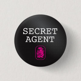 Geheimer Agent Button