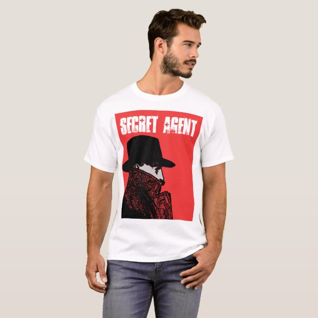 Geheimer Agent T-Shirt (Vorne ganz)