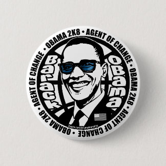 Geheimer Agentobama-Knopf Button