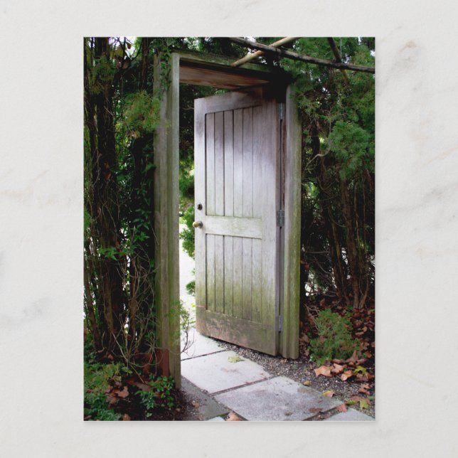 Geheimer Garten 1 Postkarte (Vorderseite)
