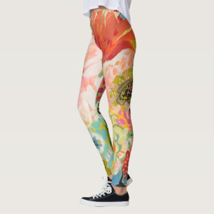 Geheimer Garten Blumen-III Leggings