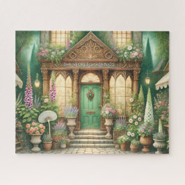 Geheimer Garten Shop Whimsical Floral Boutique Puzzle