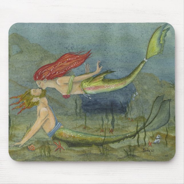 Geheimer Kuss Mousepad (Vorne)