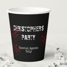 Geheimer Sonderagenten-Party